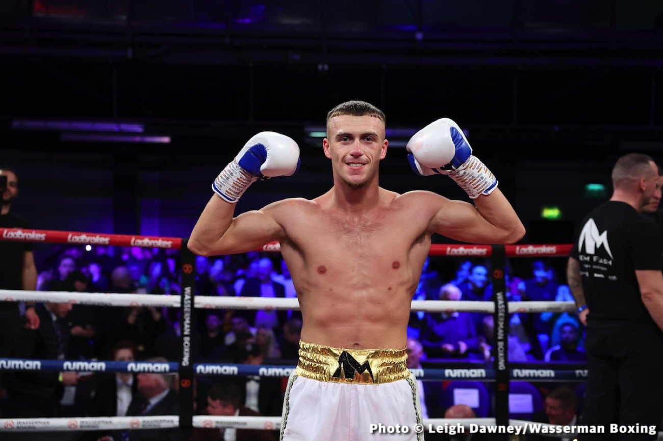 Results / Photos: Lyndon Arthur dominates Crighton