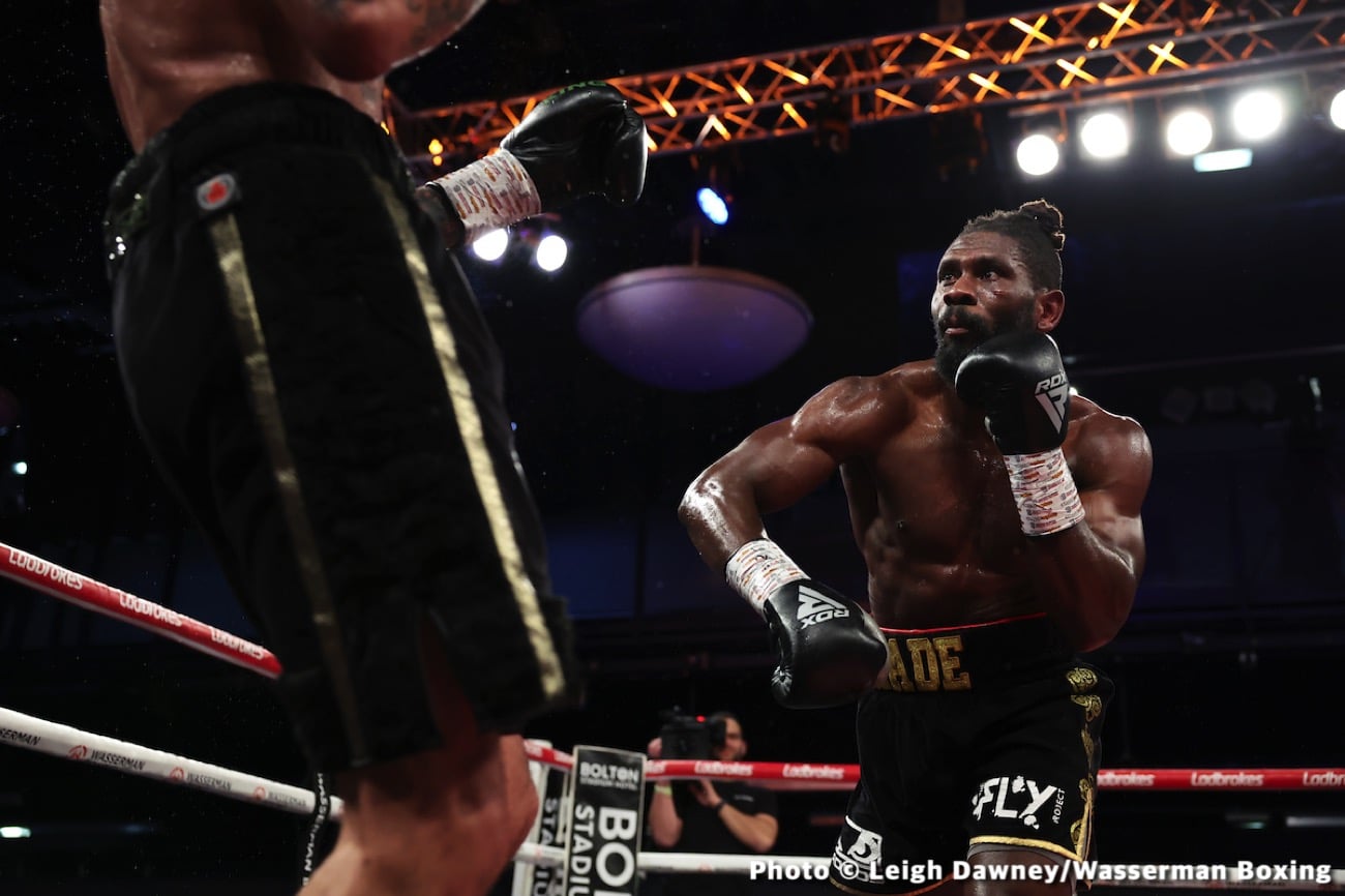 Results / Photos: Lyndon Arthur dominates Crighton