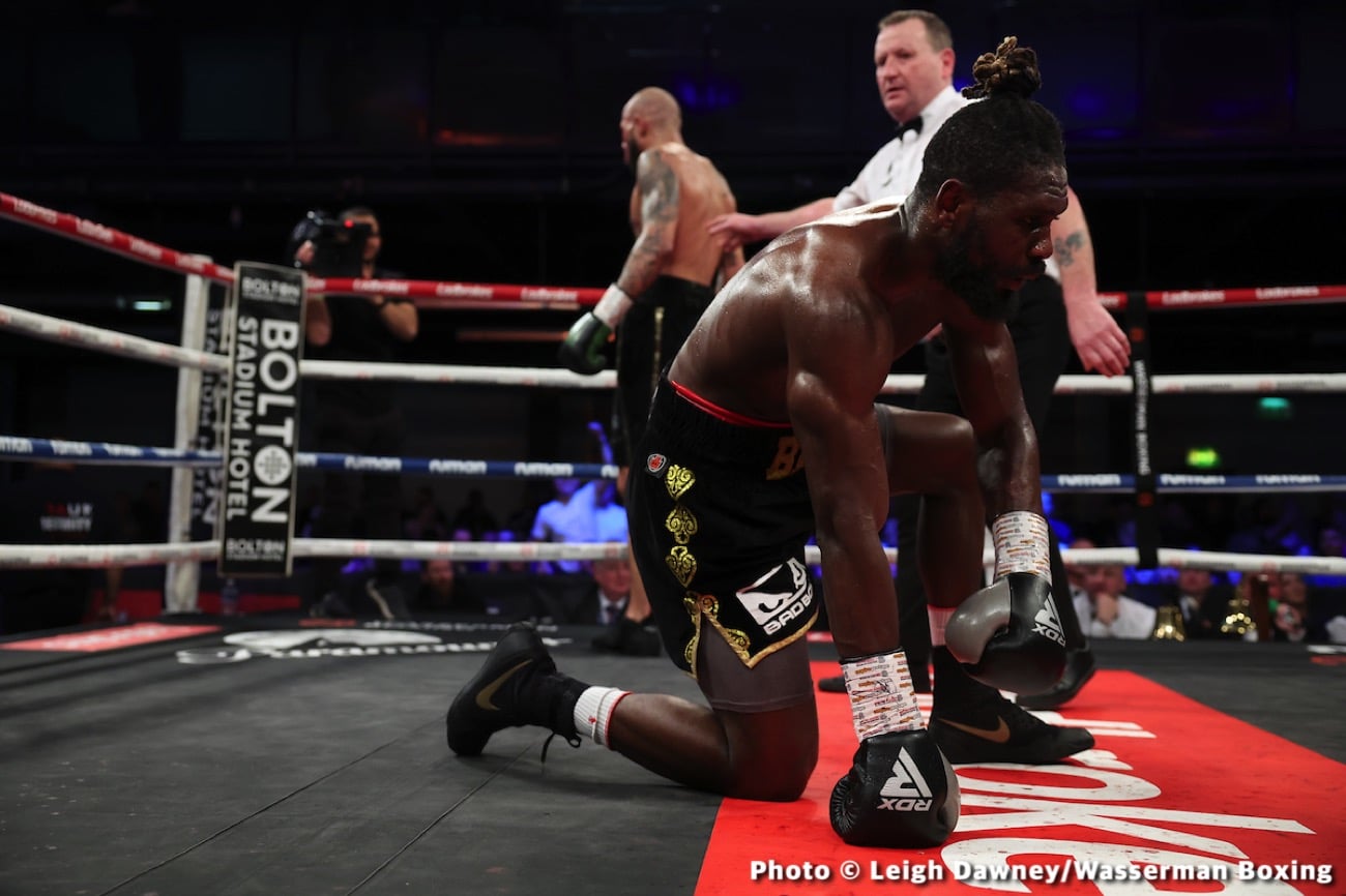 Results / Photos: Lyndon Arthur dominates Crighton