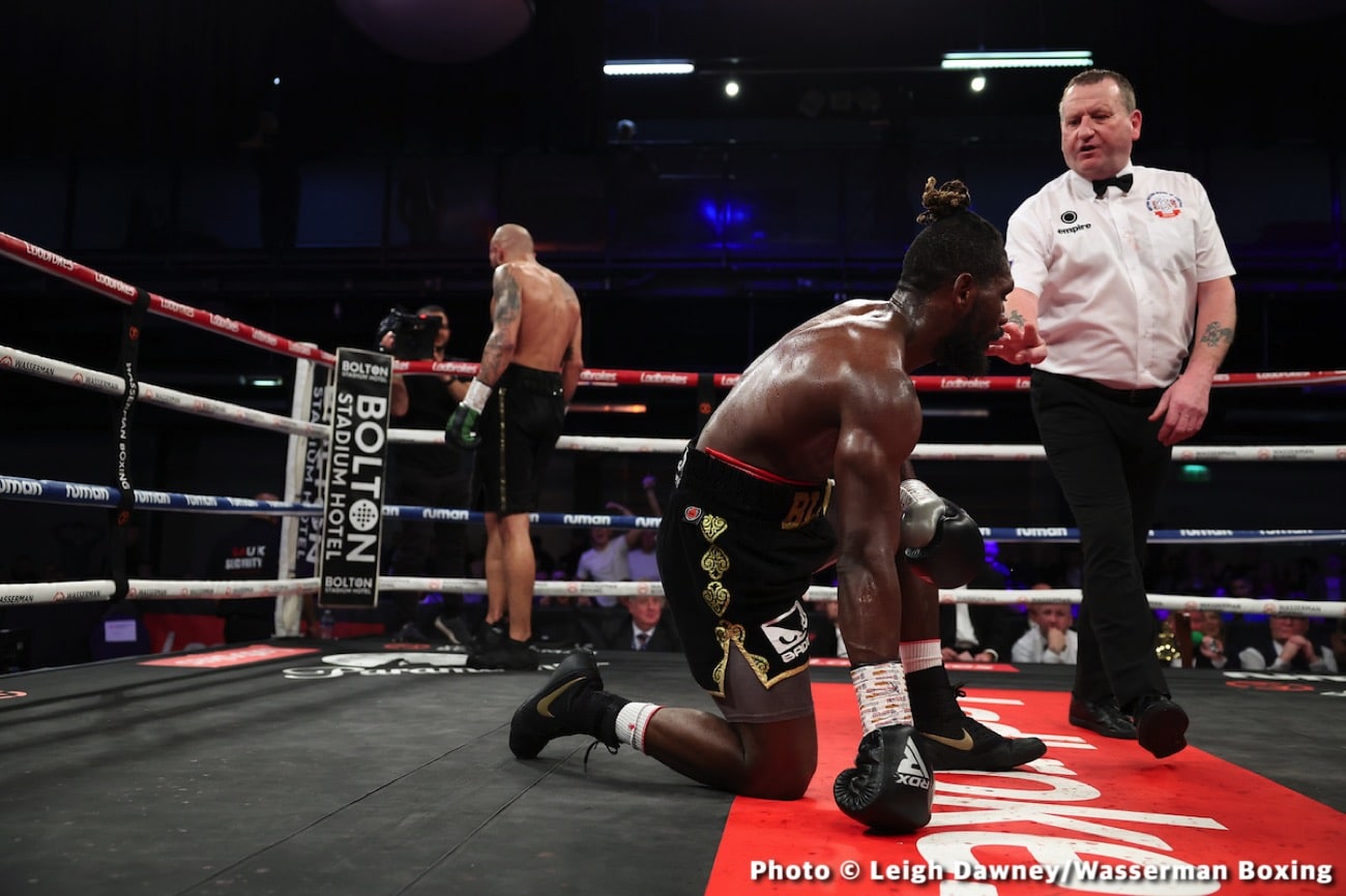 Results / Photos: Lyndon Arthur dominates Crighton