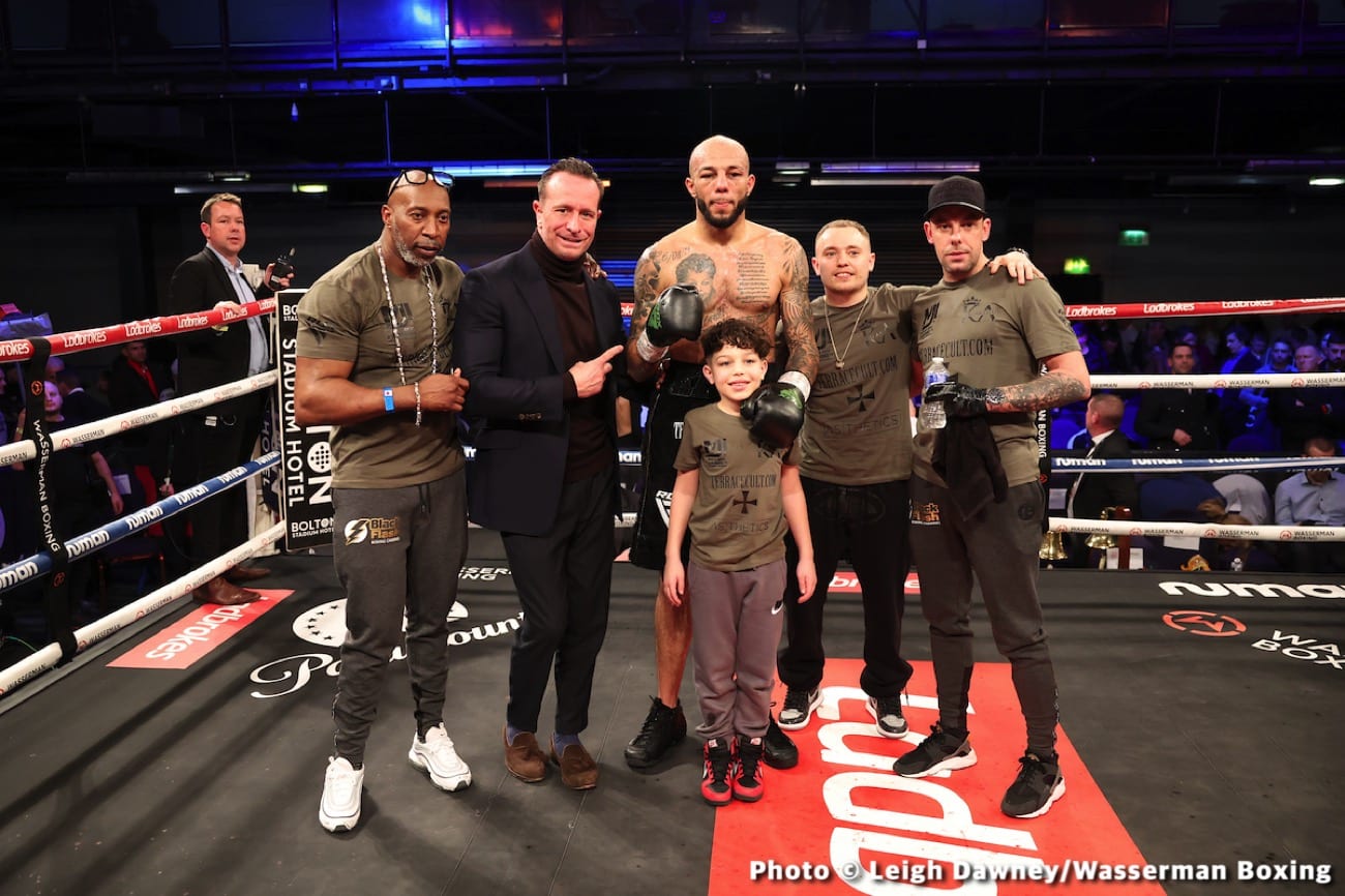 Results / Photos: Lyndon Arthur dominates Crighton