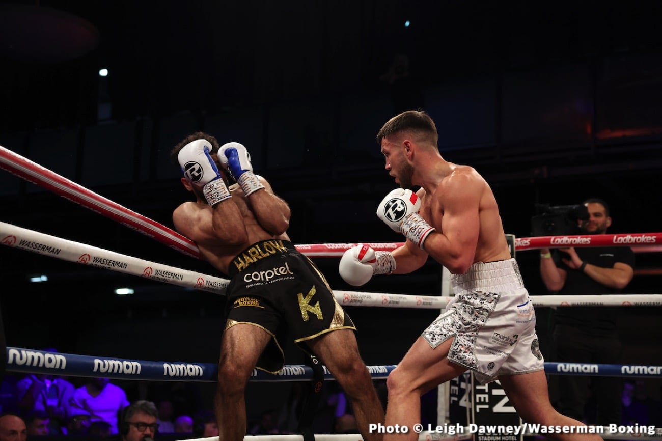 Results / Photos: Lyndon Arthur dominates Crighton