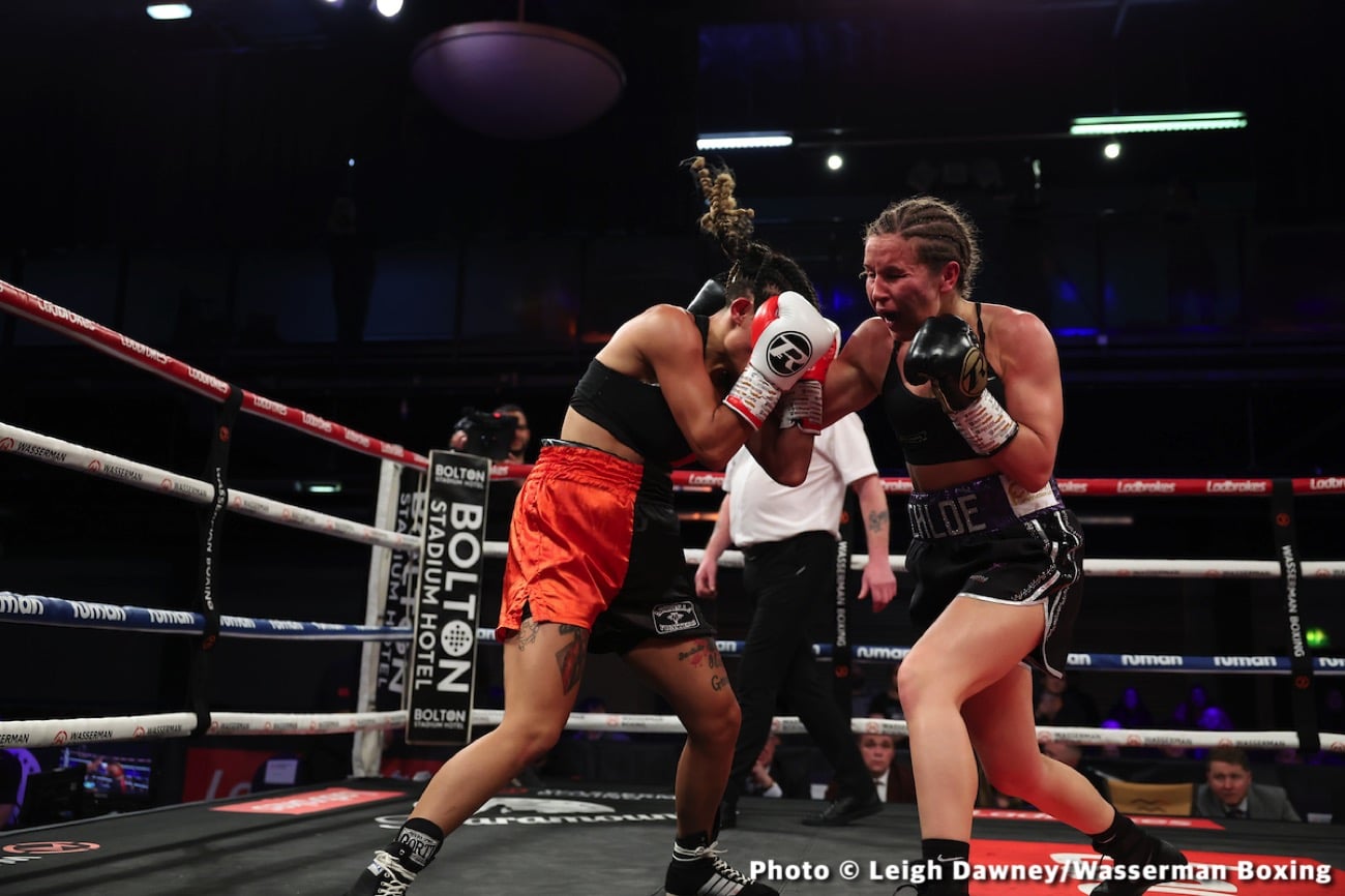 Results / Photos: Lyndon Arthur dominates Crighton
