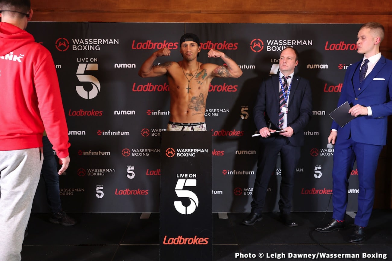 Boxing photo: Harlem Eubank image Results / Photos: Harlem Eubank beats up Antin in London