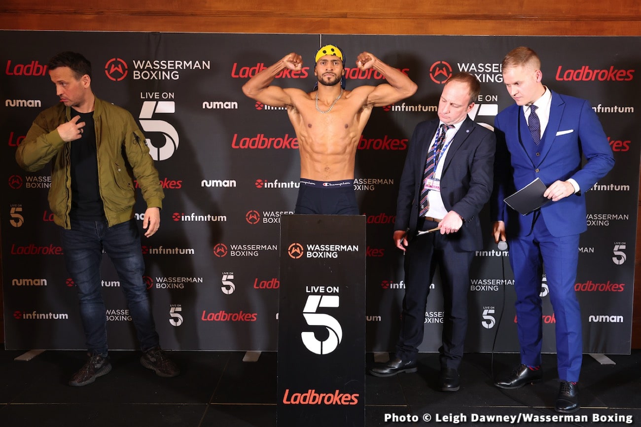 Boxing photo: Harlem Eubank image Results / Photos: Harlem Eubank beats up Antin in London