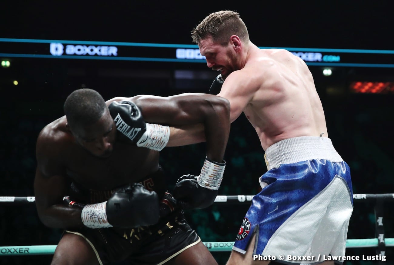 Results / Photos: Lawrence Okolie in cruise control, retains world title