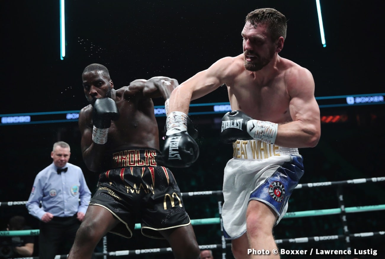 Results / Photos: Lawrence Okolie in cruise control, retains world title