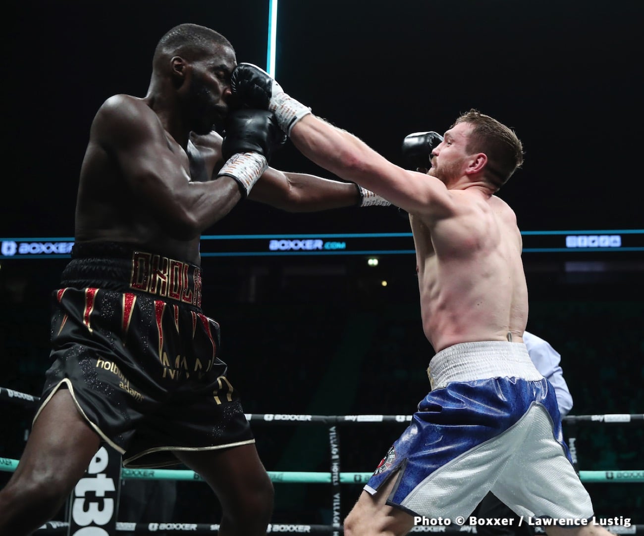 Results / Photos: Lawrence Okolie in cruise control, retains world title