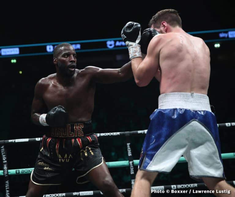 Lawrence Okolie defeats David Light - Boxing results