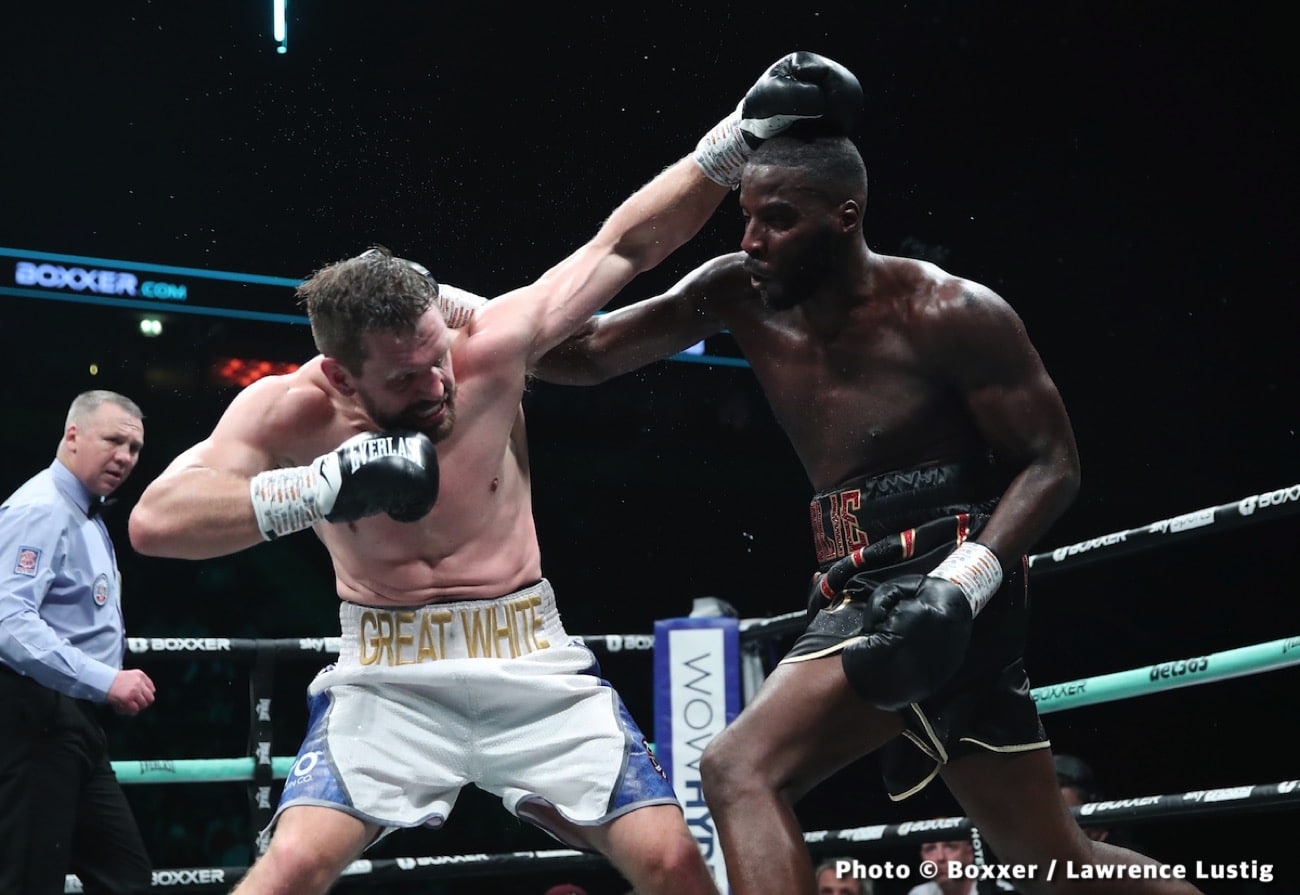 Lawrence Okolie defeats David Light - Boxing results