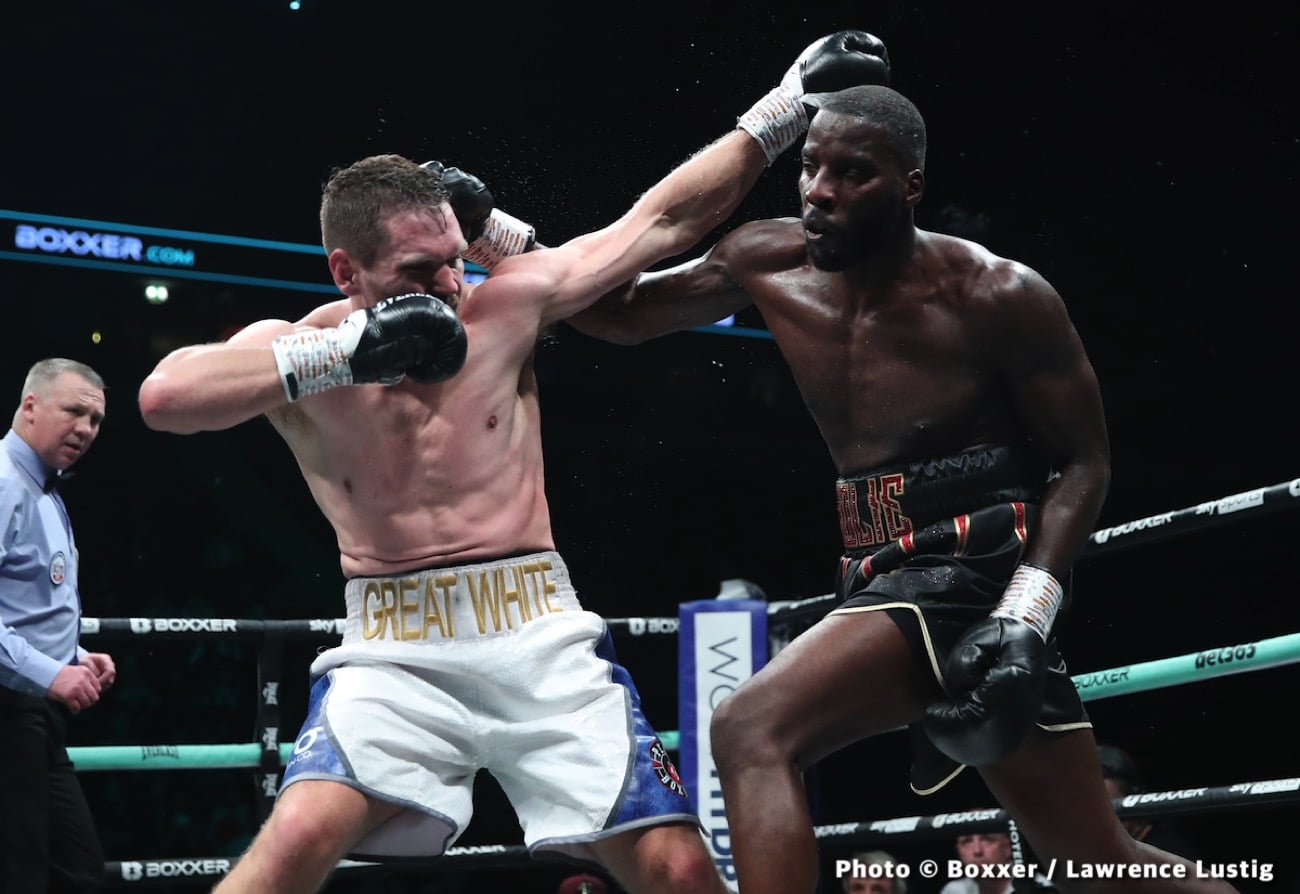 Lawrence Okolie defeats David Light - Boxing results