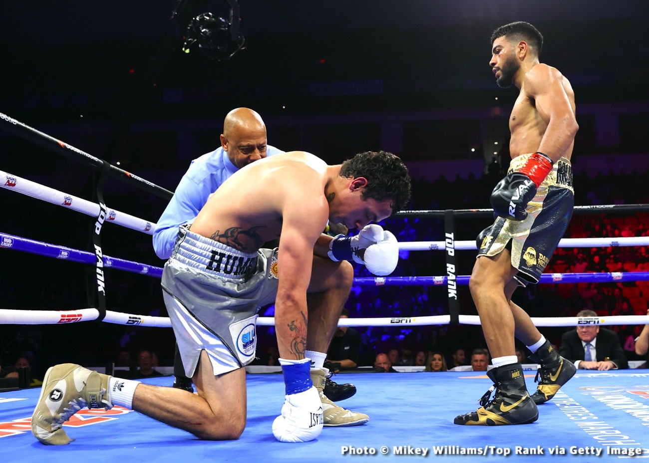 Boxing photo: Jose Ramirez, Richard Commey image Tonight: Ramirez vs. Commey - Live results