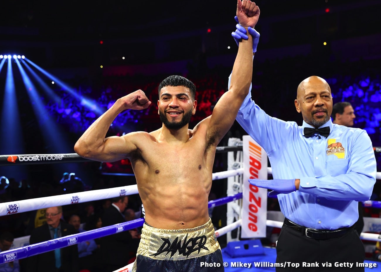 Boxing photo: Jose Ramirez, Richard Commey image Tonight: Ramirez vs. Commey - Live results