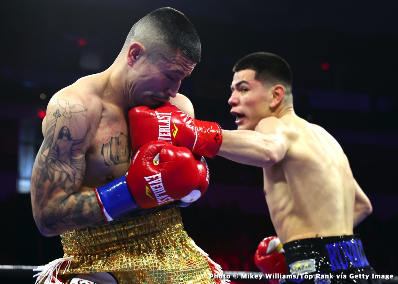 Boxing photo: Jose Ramirez, Richard Commey image Tonight: Ramirez vs. Commey - Live results