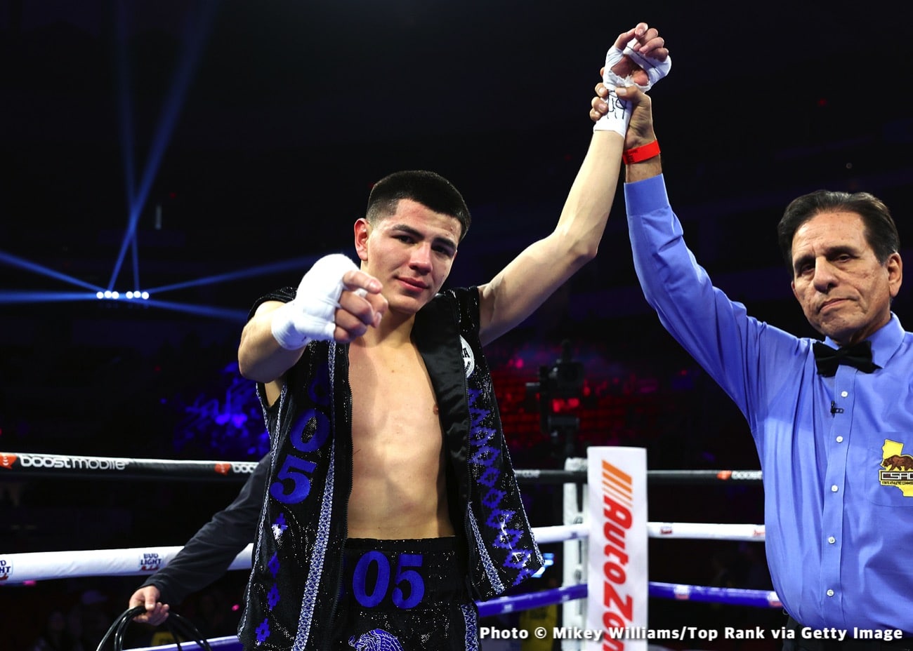 Boxing photo: Jose Ramirez, Richard Commey image Tonight: Ramirez vs. Commey - Live results