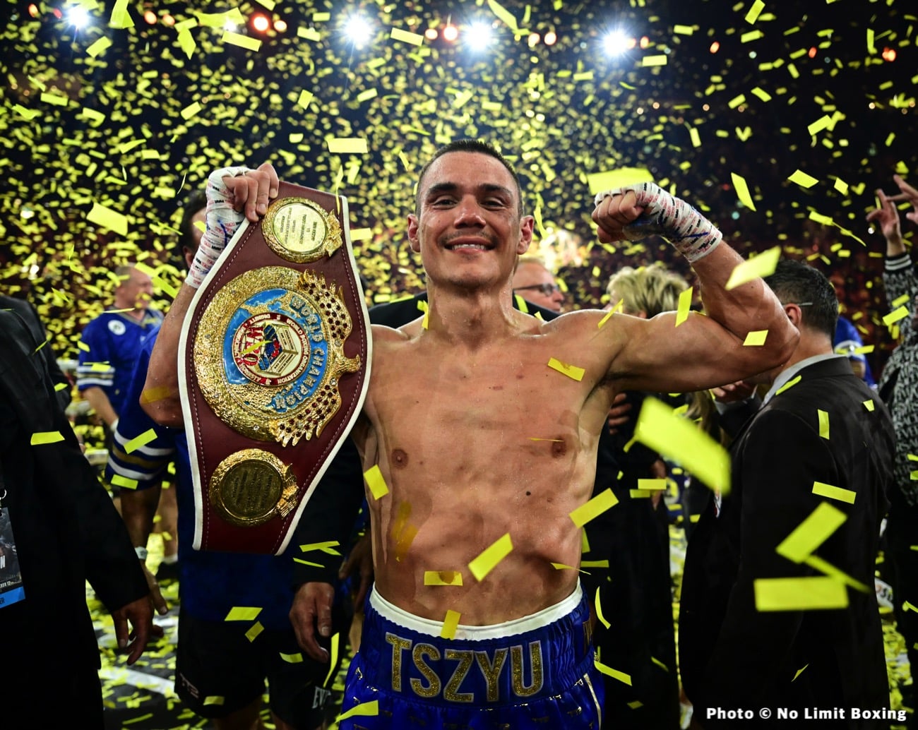Photos: Tim Tszyu Captures Interim WBO 154-Pound Title