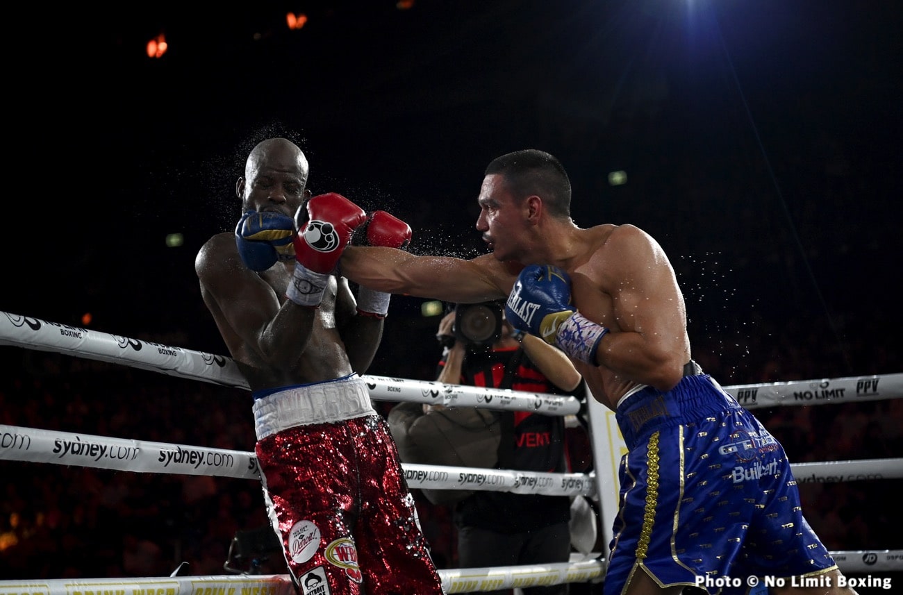 Photos: Tim Tszyu Captures Interim WBO 154-Pound Title