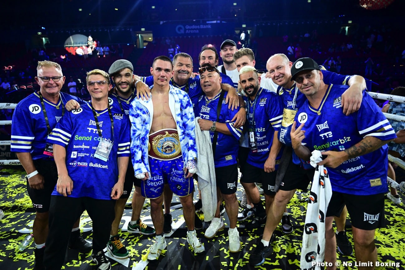 Photos: Tim Tszyu Captures Interim WBO 154-Pound Title