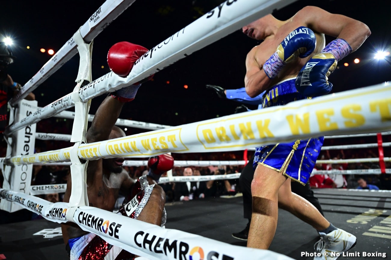 Photos: Tim Tszyu Captures Interim WBO 154-Pound Title