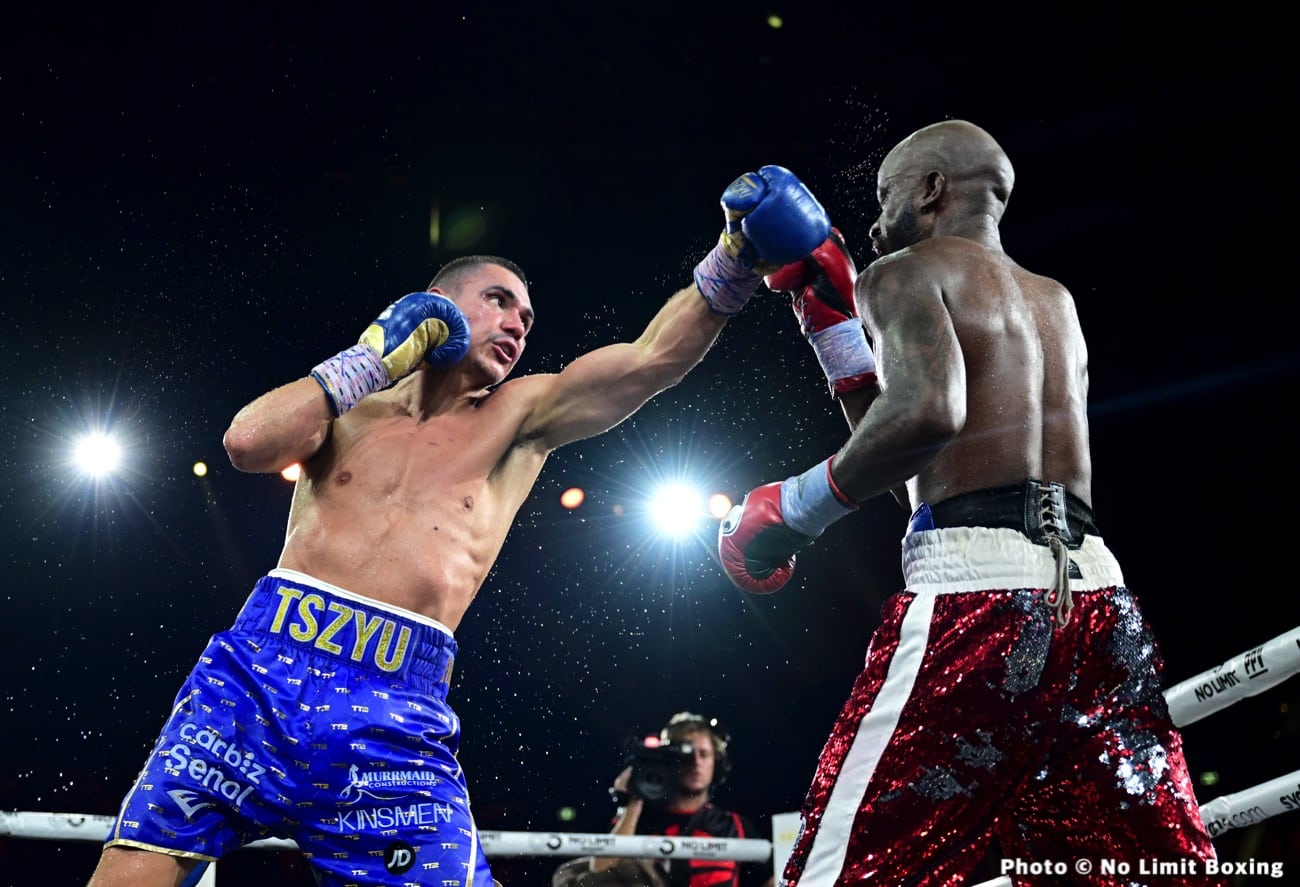 Photos: Tim Tszyu Captures Interim WBO 154-Pound Title