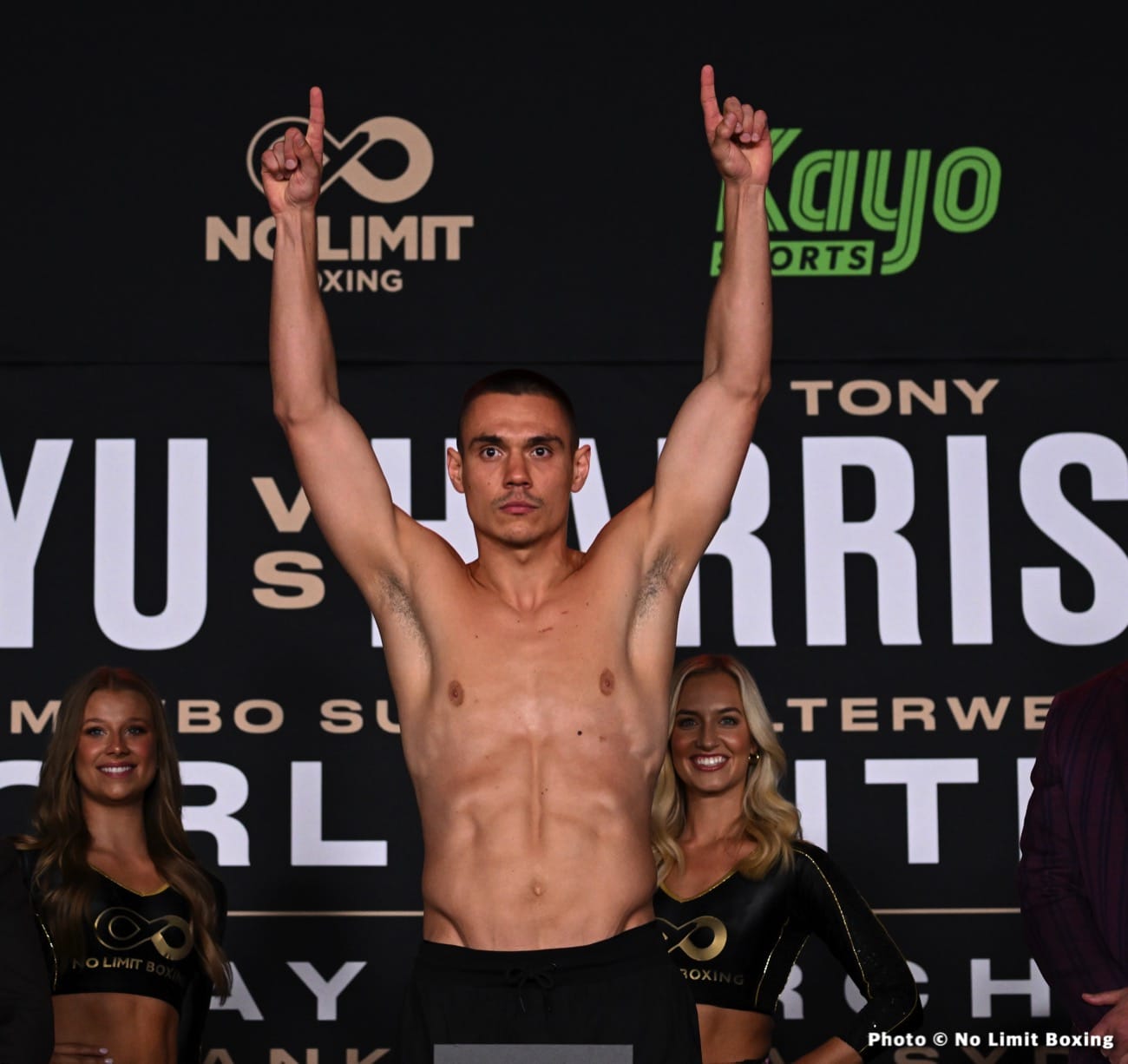 Tim Tszyu - Tony Harrison - Showtime Weights & Photos