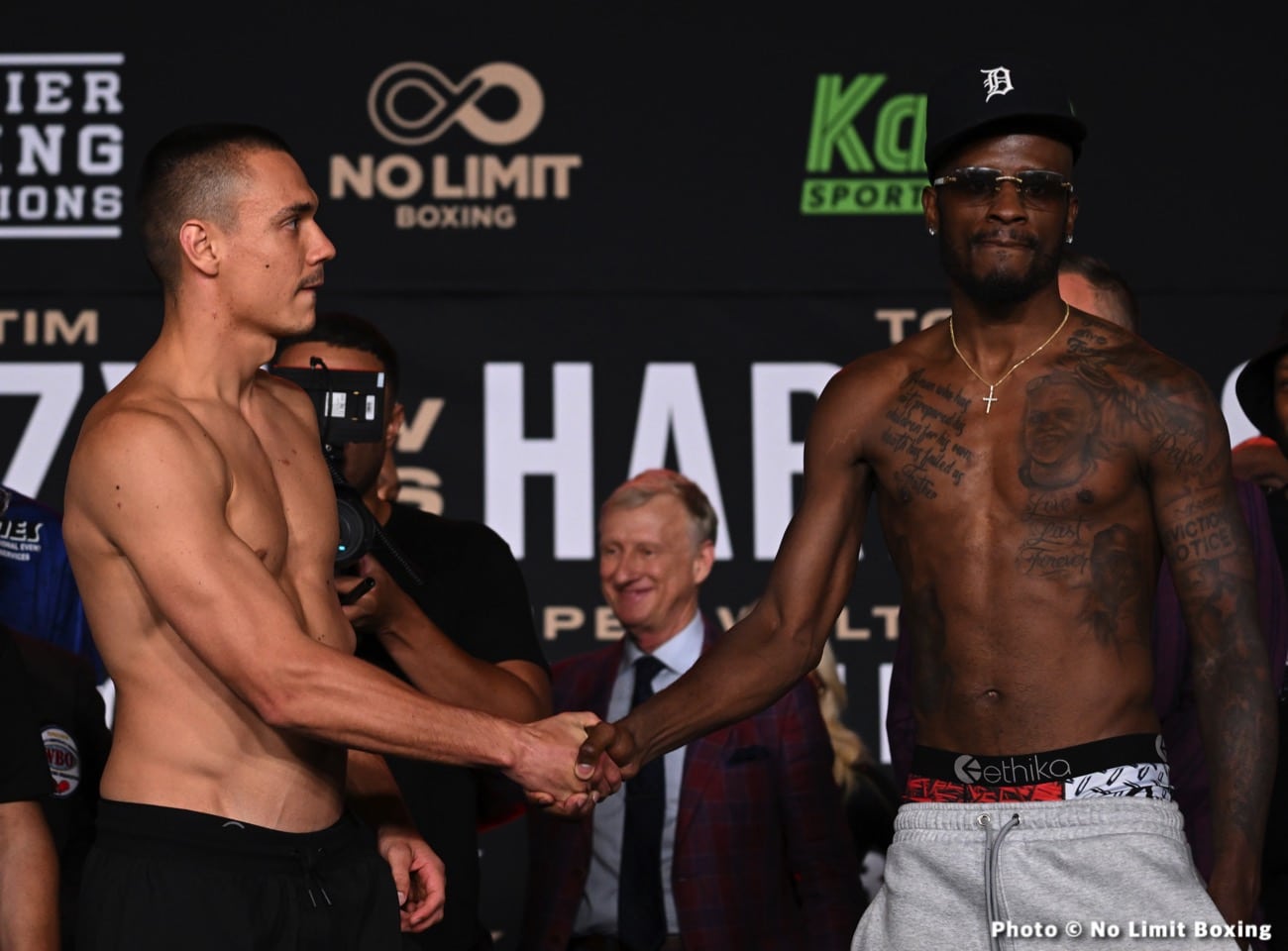 Tim Tszyu - Tony Harrison - Showtime Weights & Photos