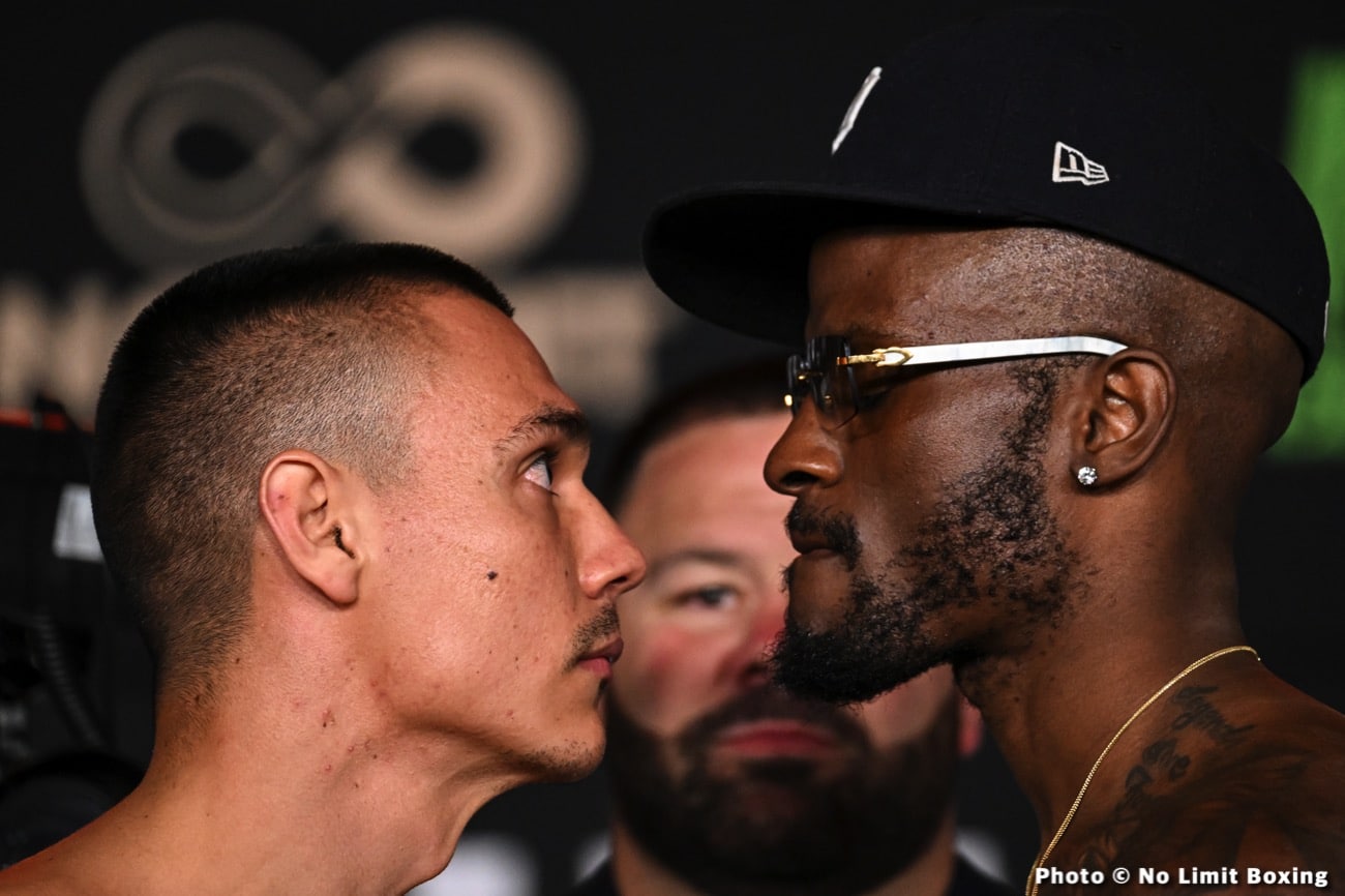Tim Tszyu - Tony Harrison - Showtime Weights & Photos