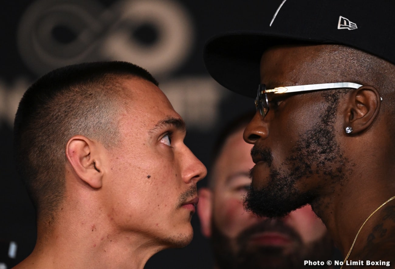 Tim Tszyu - Tony Harrison - Showtime Weights & Photos
