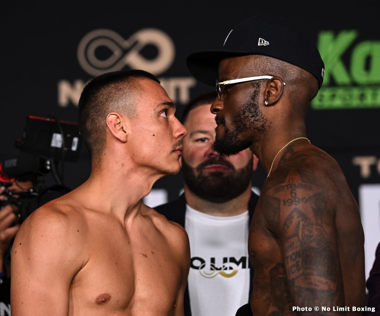 Tim Tszyu - Tony Harrison - Showtime Weights & Photos