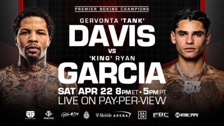 Tank Davis - Ryan Garcia: Three fights added to undercard for April 22