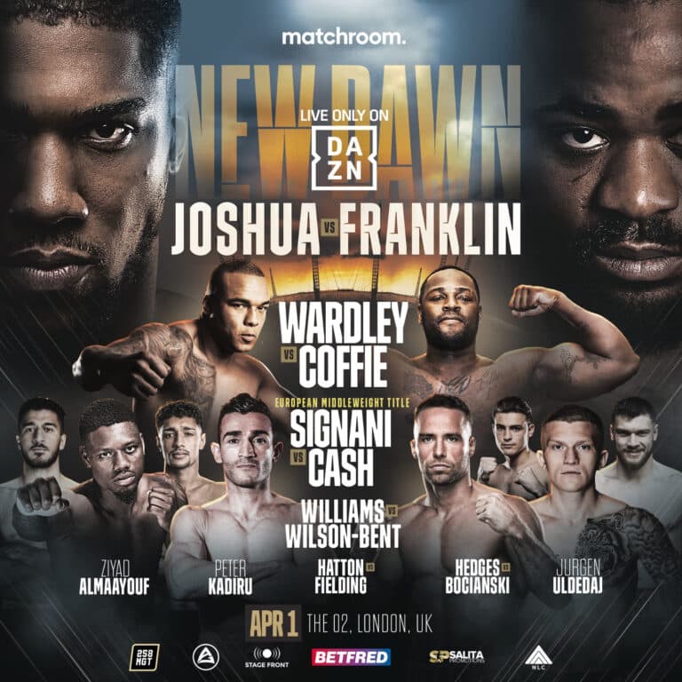 Franklin says it's "disrespectful" that Joshua should retire if he loses