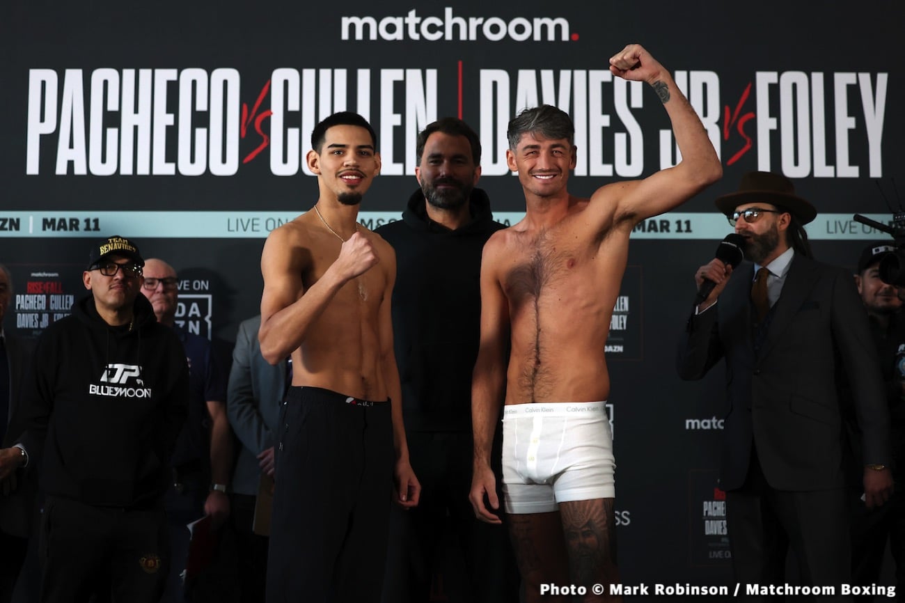 Diego Pacheco vs. Cullen: Start Time, Date, How To Watch