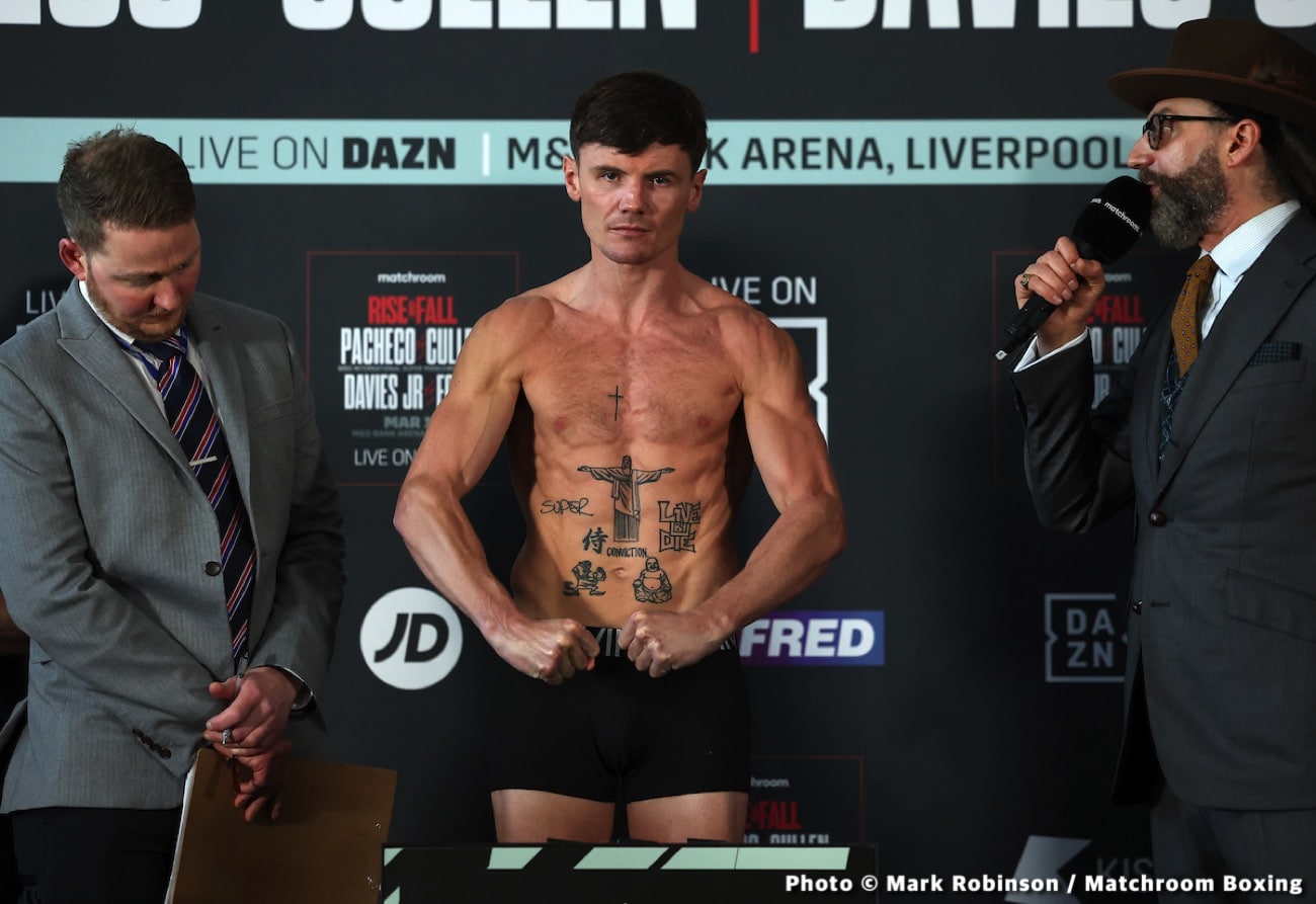 Diego Pacheco vs. Cullen: Start Time, Date, How To Watch