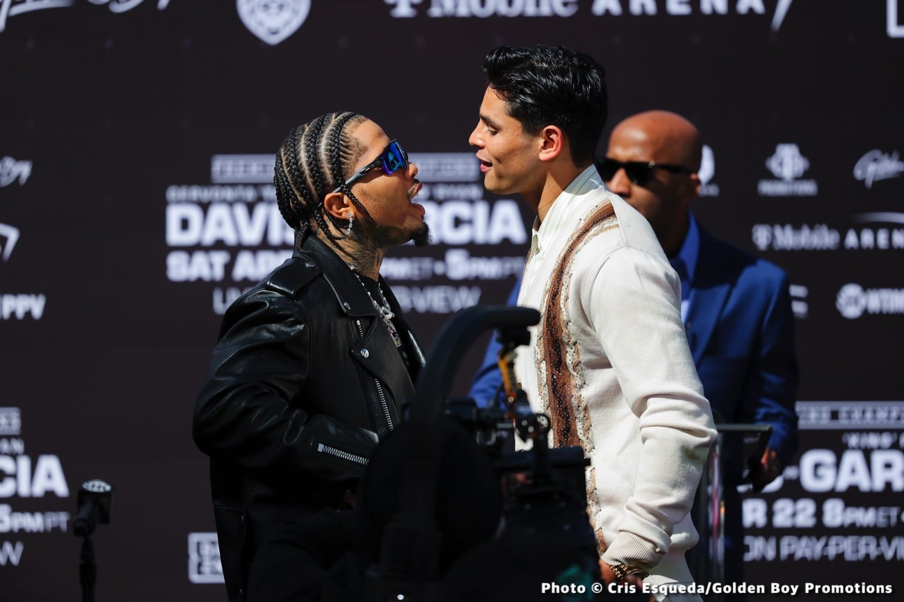 Gervonta Davis - Ryan Garcia at T-Mobile Arena in Las Vegas on April 22