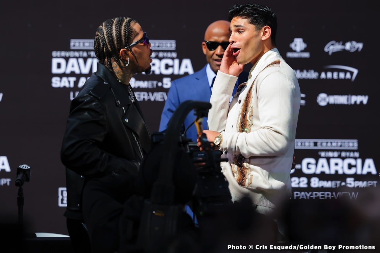Gervonta Davis - Ryan Garcia at T-Mobile Arena in Las Vegas on April 22