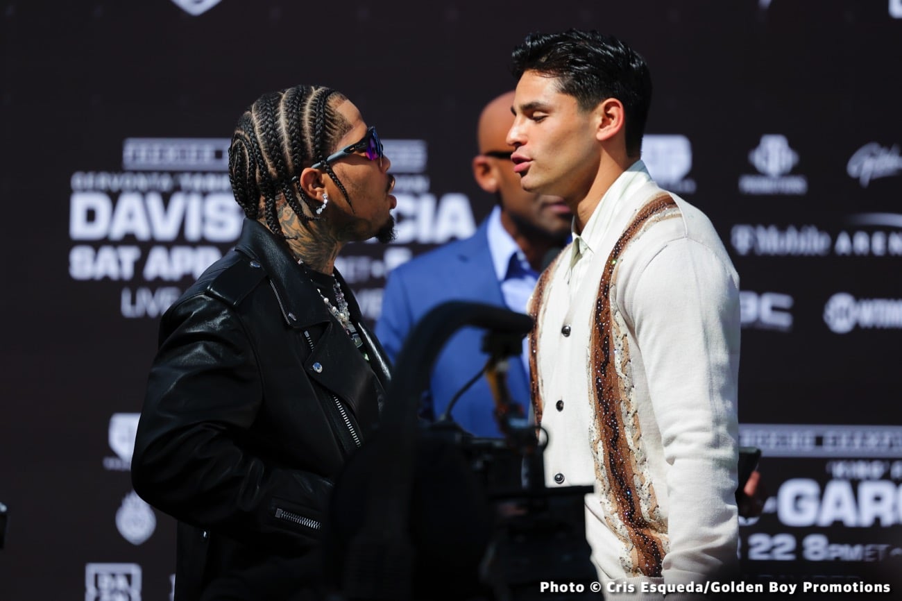 Gervonta Davis - Ryan Garcia at T-Mobile Arena in Las Vegas on April 22