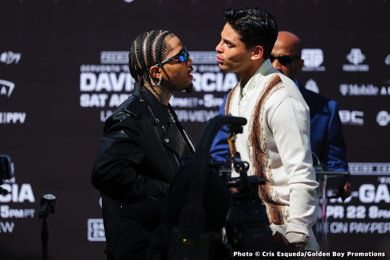 Gervonta Davis - Ryan Garcia at T-Mobile Arena in Las Vegas on April 22
