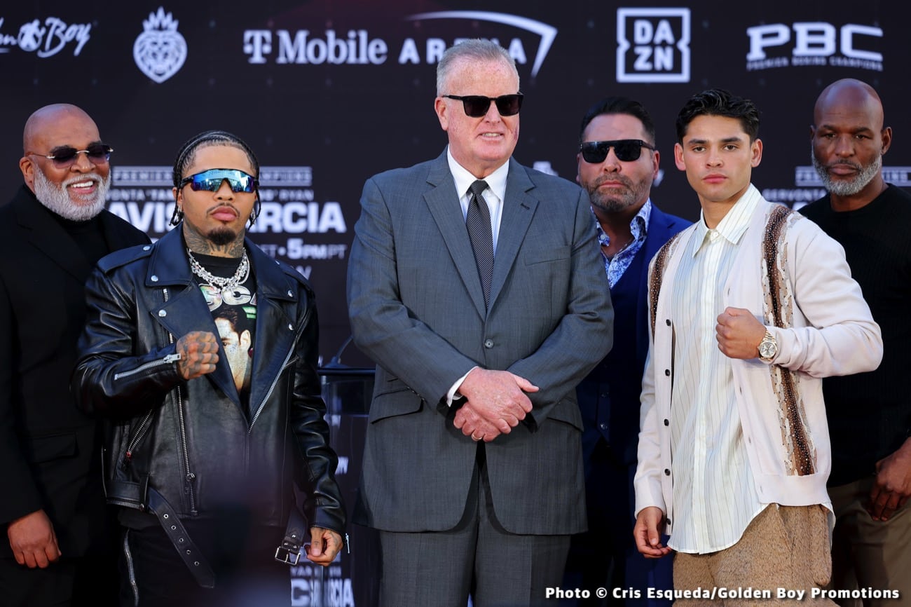 Gervonta Davis - Ryan Garcia at T-Mobile Arena in Las Vegas on April 22
