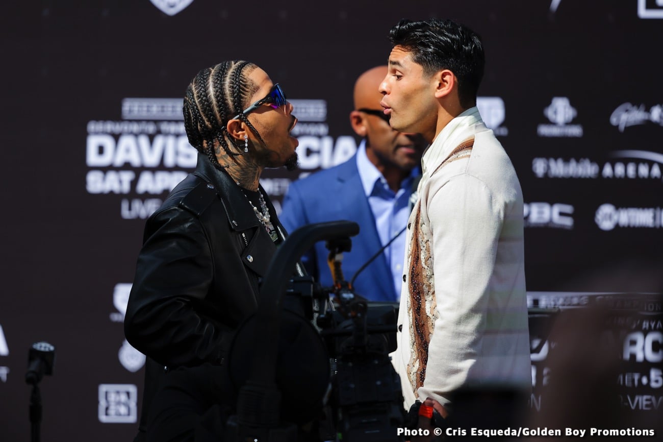 Gervonta Davis - Ryan Garcia at T-Mobile Arena in Las Vegas on April 22