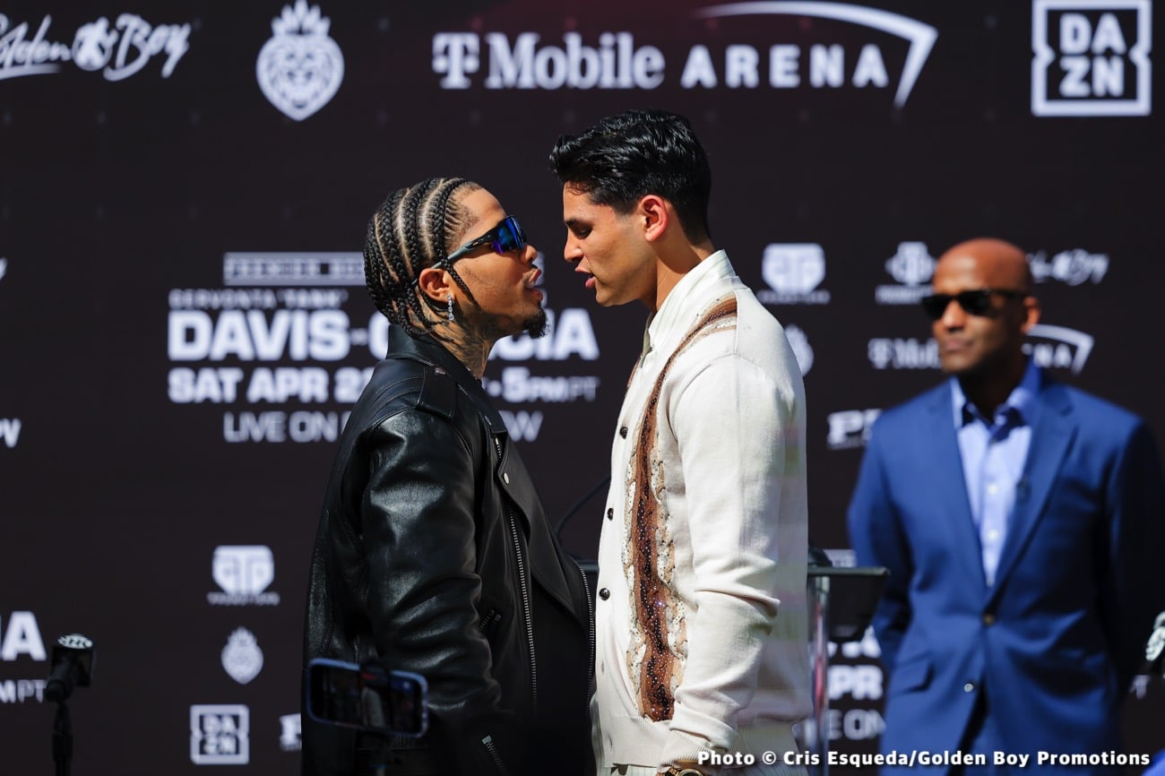Gervonta Davis - Ryan Garcia at T-Mobile Arena in Las Vegas on April 22