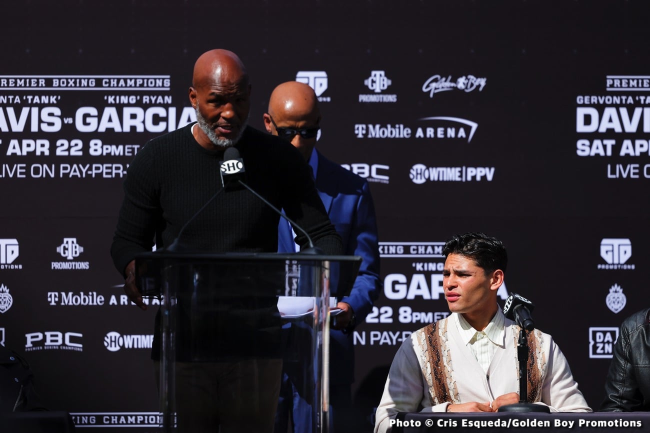 Gervonta Davis - Ryan Garcia at T-Mobile Arena in Las Vegas on April 22