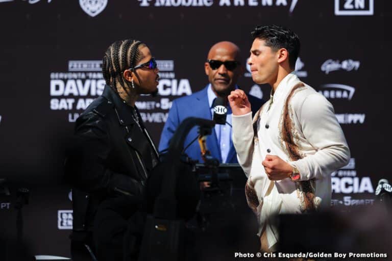 Gervonta Davis talks Ryan Garcia and rehydration clause