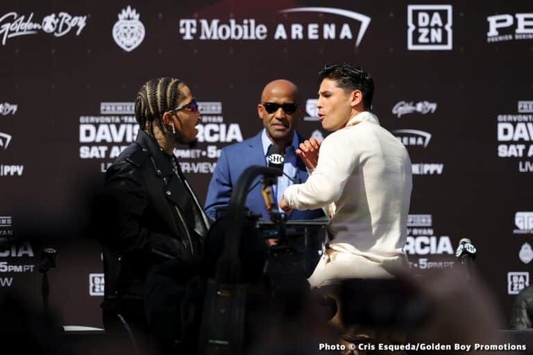 De La Hoya: "Gervonta will need a catcher's mask against Ryan Garcia"