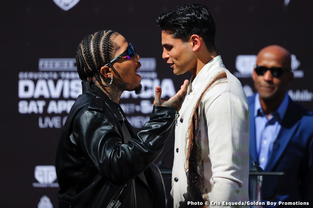 Gervonta Davis - Ryan Garcia at T-Mobile Arena in Las Vegas on April 22