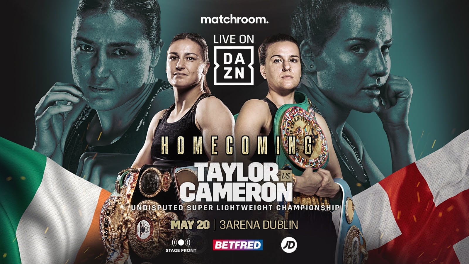 Chantelle Cameron Edges Katie Taylor - Boxing Results - Boxing News