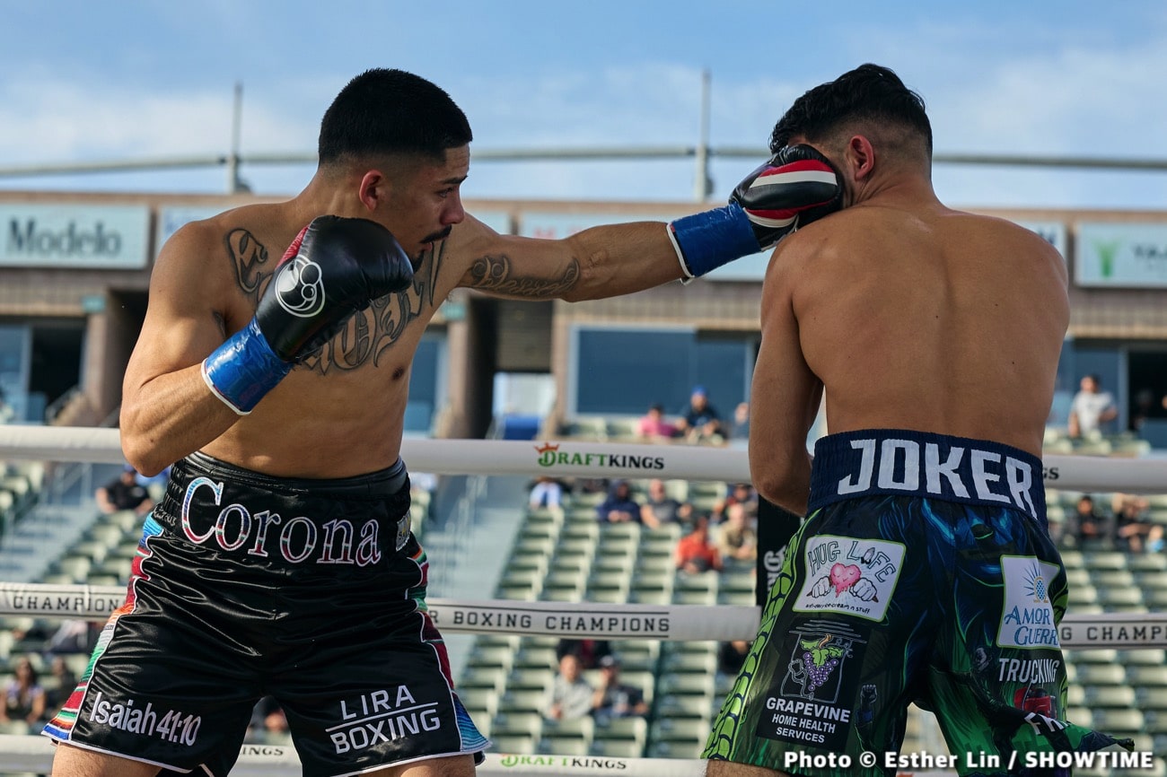 Brian Mendoza crushes Sebastian Fundora in 7th round KO - Boxing results
