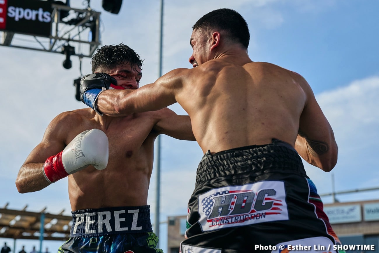 Brian Mendoza crushes Sebastian Fundora in 7th round KO - Boxing results