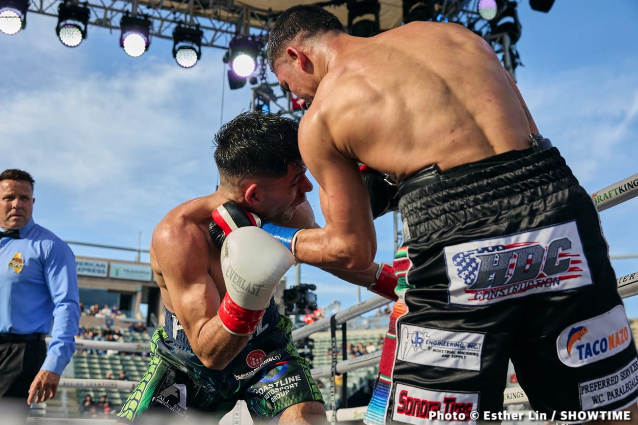 Brian Mendoza crushes Sebastian Fundora in 7th round KO - Boxing results