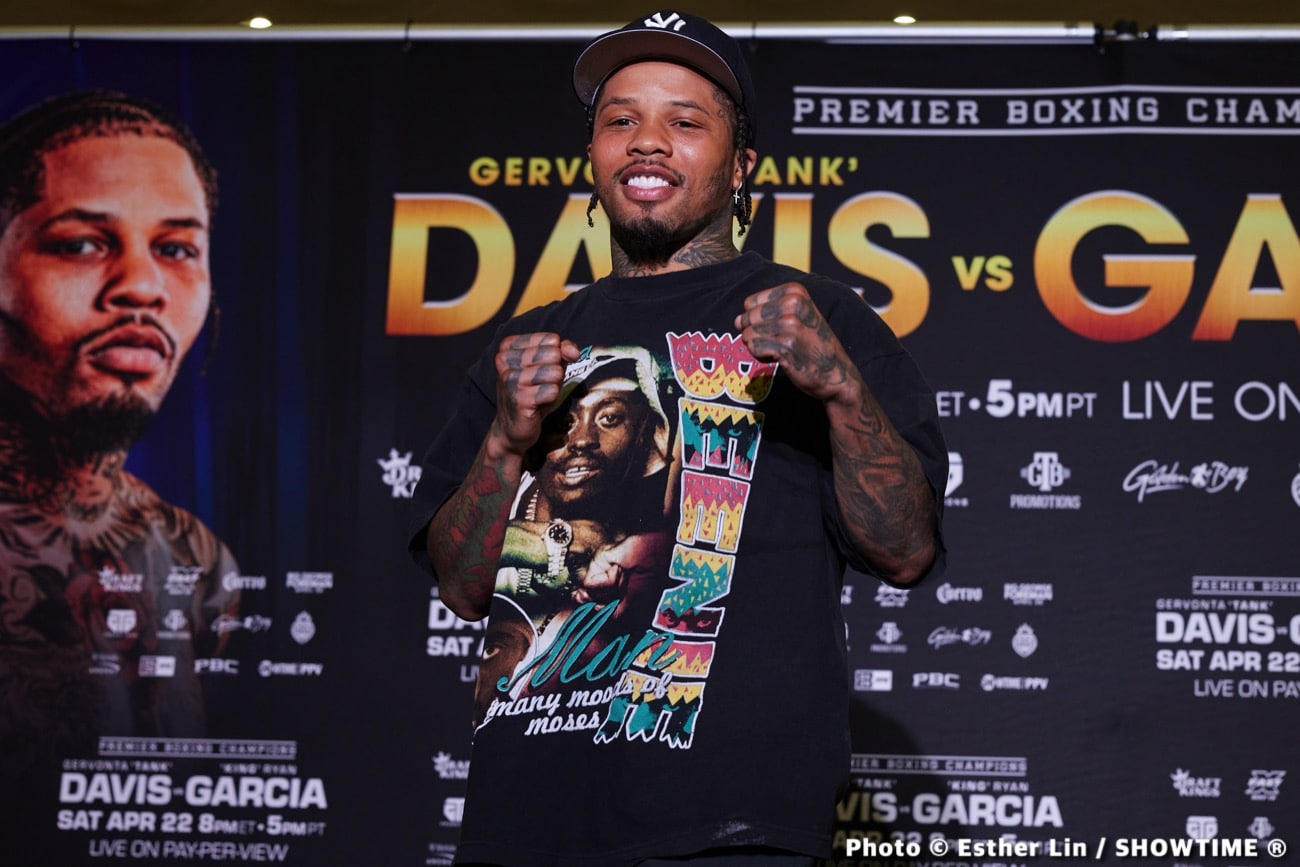 Tank Davis Rejects Mega-Money Benn Fight, Conor Eyes Danny Garcia