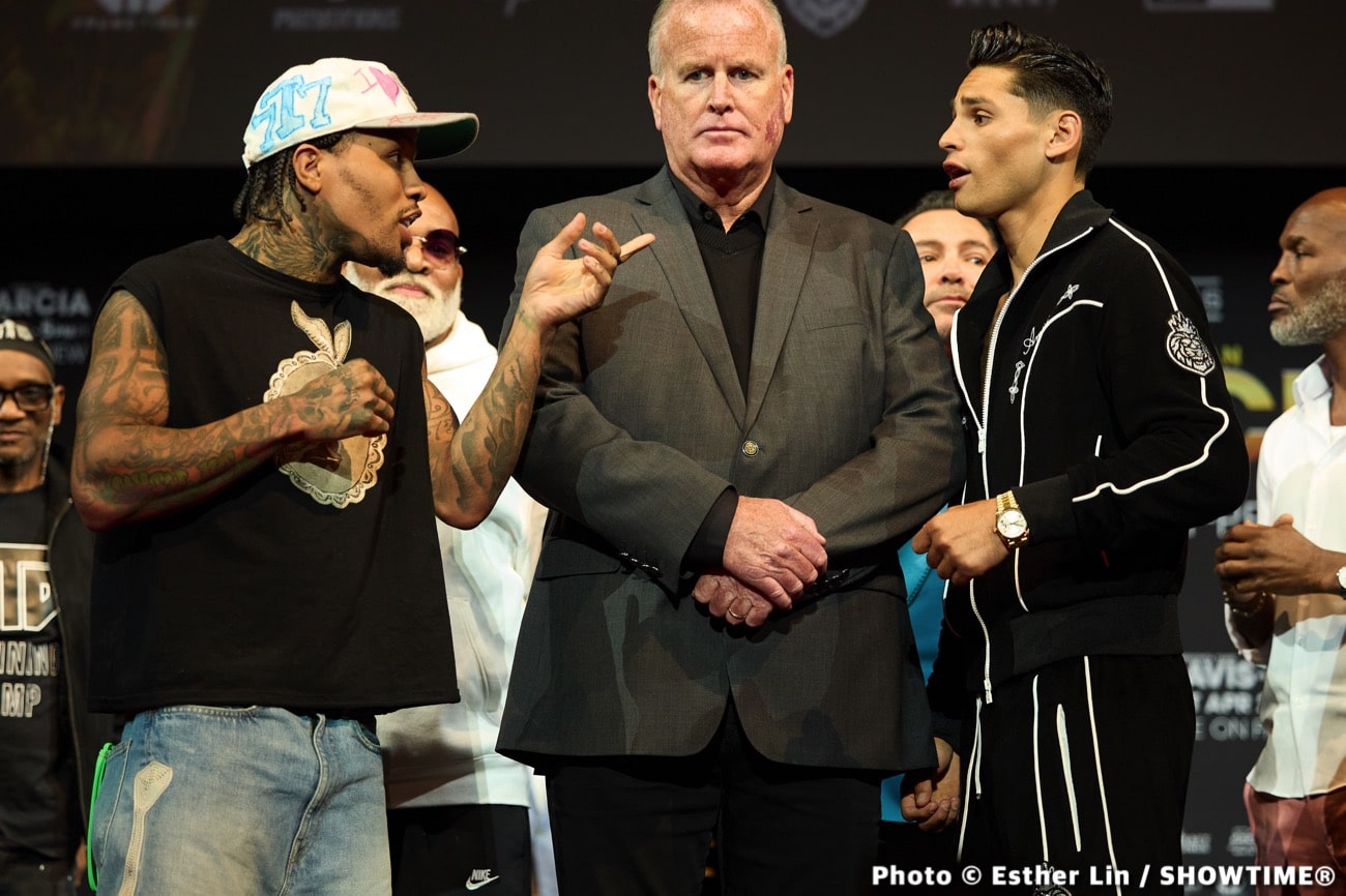 Boxing photo: Gervonta Davis, Ryan Garcia image Results: Melikuziev vs Rosado Fight Outcome & Reactions